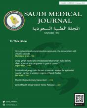 Saudi Medical Journal: 43 (2)