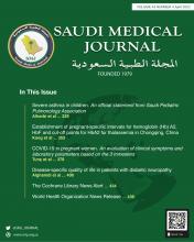 Saudi Medical Journal: 43 (4)