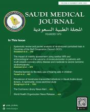 Saudi Medical Journal: 44 (4)